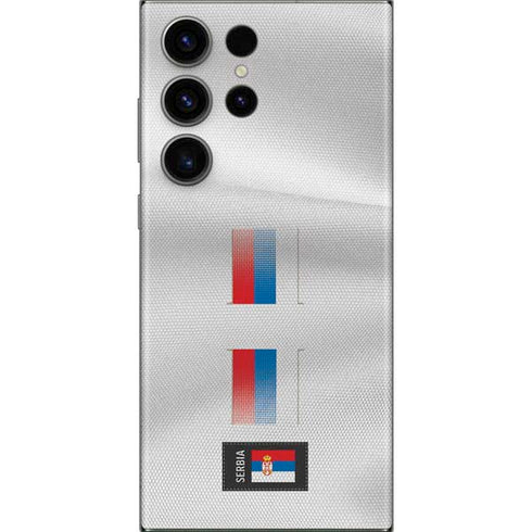 Serbia Soccer Flag Galaxy Skins